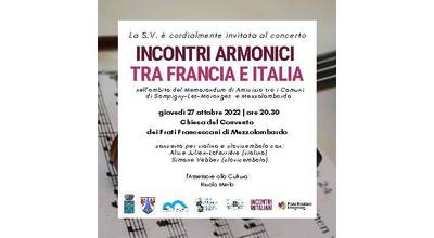 Immagine decorativa per il contenuto CONCERTO ALLA CHIESA DEL CONVENTO FRATI FRANCESCANI - MEZZOLOMBARDO