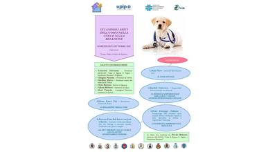 Immagine decorativa per il contenuto Locandina Evento "GLI ANIMALI AMICI DELL'UOMO NELLA CURA E NELLA RELAZIONE"